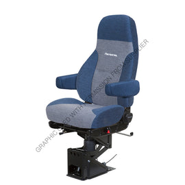 NTS 51079 36E SEAT-AM HI CAPT.BLU-WFL MRD R&L ARM