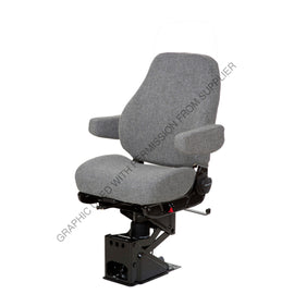NTS 51111 331 SEAT-ENSIGN2B MID BK 2ARM FVR GY