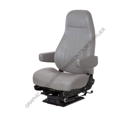 NTS 70567 301L SEAT-CAPT LO EZ AIRE GRAY VYNL DUAL ARM