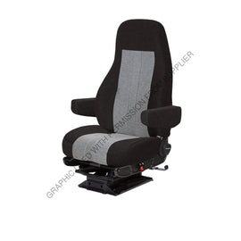 NTS 71124 366 SEAT=CAPTAIN LO BLACK/GRAY MORDURA