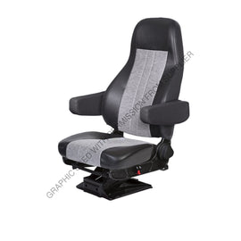 NTS 71130 396 SEAT-2197-20" ENSIGN LO PRO BLK/GR