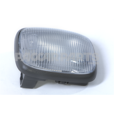 P54-1052-2 LIGHT-SINGLE DOME SLTGRY