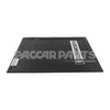 PAC24X30R12BMW MUDFLAP-24X30 3/8" HD RUBBER WHT KW BAR