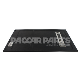 PAC24X36R12BMW MUDFLAP-24X36 3/8" HD RUBBER WHT KW BAR