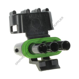 PAC 12015793 B CONNECTOR-FEMALE,3 CAV,WEATHER PACK