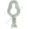 PAC 12034222 L TERMINAL-RING,KEY SLOT,1-2MMCBL,6.6MM ID
