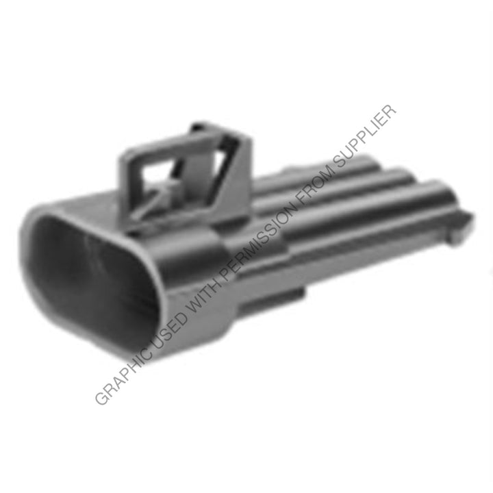 PAC 12129615 B CONNECTOR-MALE,3 CAV,METRI PACK 150