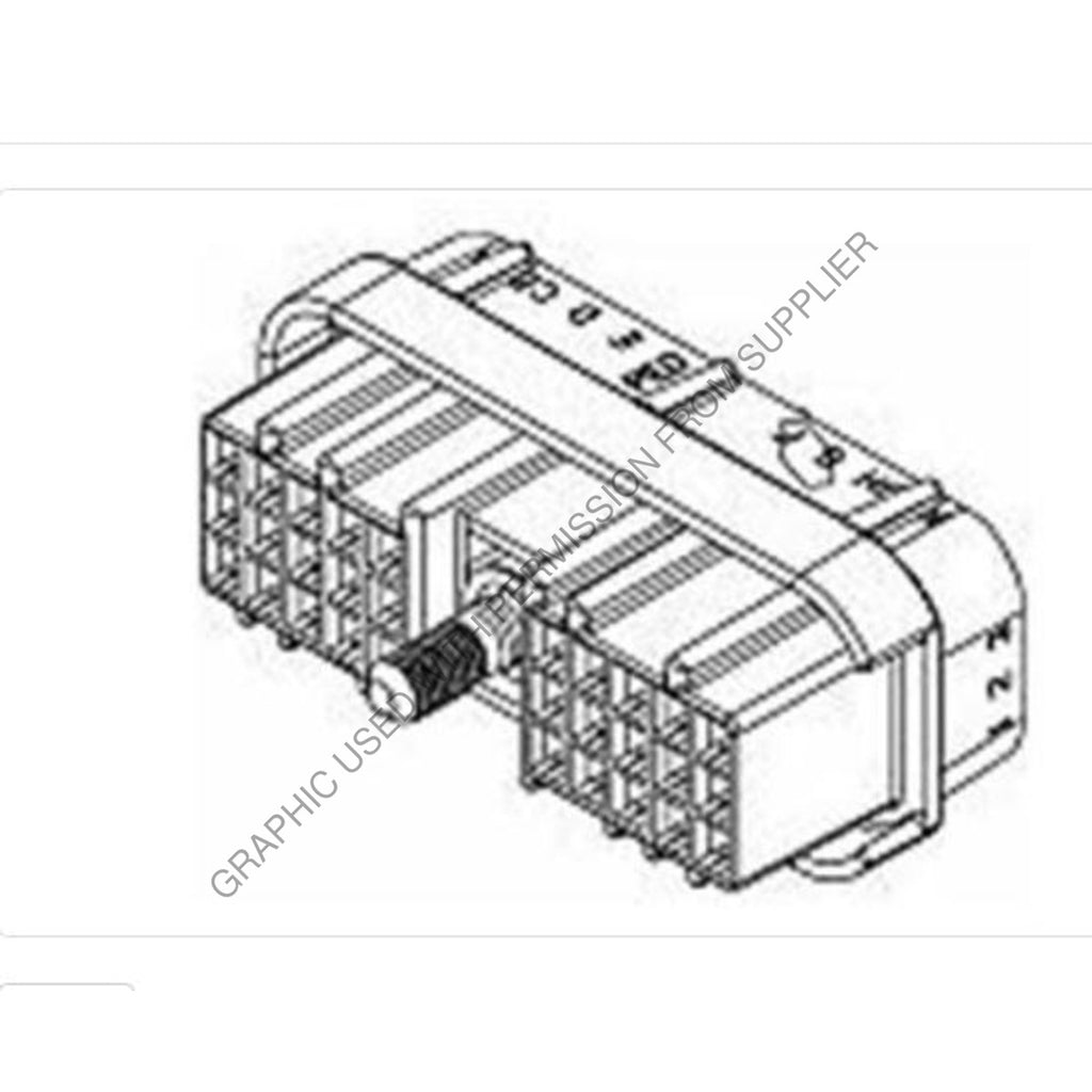 PAC 15492553 B CONNECTOR-FEMALE,30 CAV,METRI PACK 150