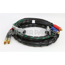 PE13050 Hose15Ft 3In1 Abs Blk Rubber Strght