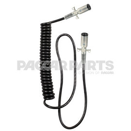 PE15670 CABLE-ELECTRICAL COILED 15' MTL PLUGS HD