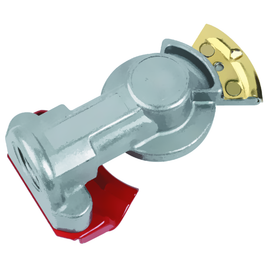 PHM 12 0081 GLAD HANDLE, RED, 1/2" FEMALE THREAD