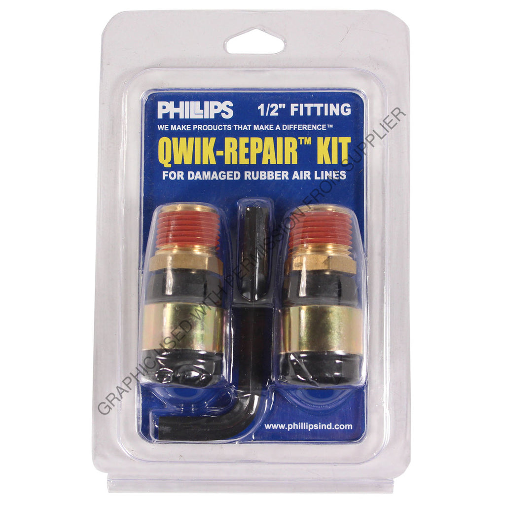 PHM 12 050 KIT - QWIK-REPAIR 3/8" RH 1/2" FITTINGS