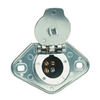 PHM 15 400 SOCKET 4 PIN MTLIC