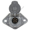 PHM 15 600 SOCKET 6 PIN MTLIC