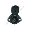 PHM 16 7242 STA-DRY SOCKET,7 WAY 2 HOLE BULLET SOLID
