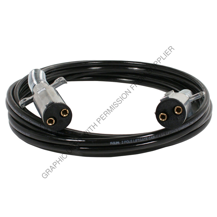 PHM 23 2251 12FT STRT CABLE,DUALPOLE,LFTGATE,METAL P