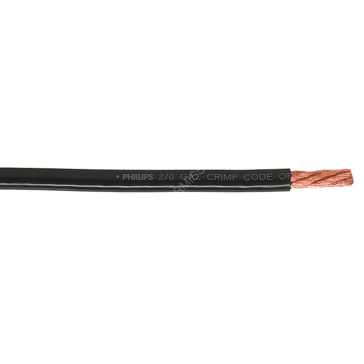 PHM 3 516 CBL BATT 4/0 BLK 25