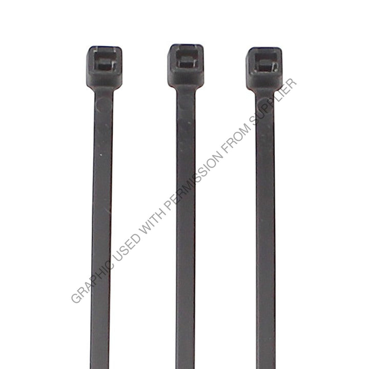 PHM 8 43087 TIE STRAP-7.5IN BLACK,NYLON,50 , 100/BAG