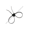 PHM 8 45134 CABLE TIES-DUAL CLAMP BLACK 13IN