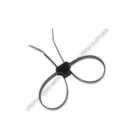 PHM 8 45194 CABLE TIES-DUAL CLAMP BLACK 19IN  25 PCS