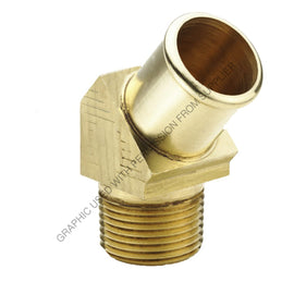 PH  179HB 6 6 HOSE BARB,45,3/8NPT