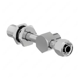 PH  557197 BULKHEAD TEE BLOCK,5/16,O-RING