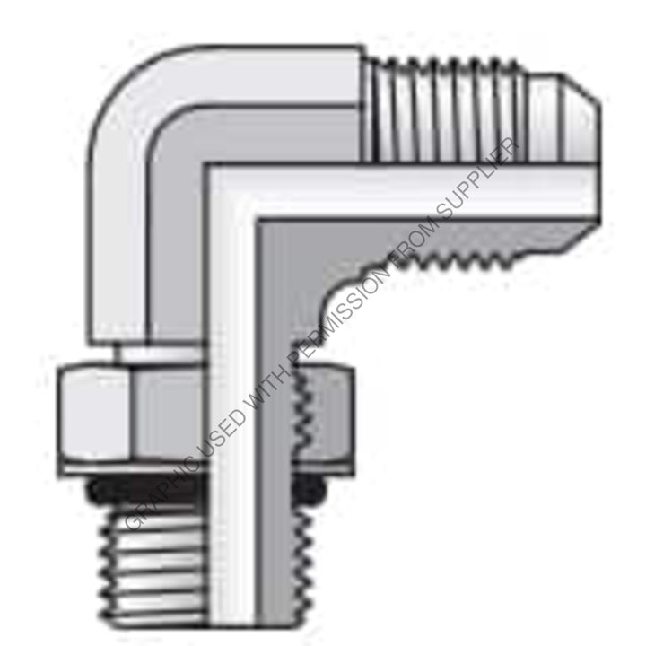 PH  6 C5OX S STRAIGHT THREAD ELBW