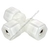 PH  N8TUB6SPL TEE-PLAST,1/2X1/2X3/8