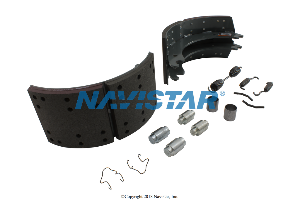 PKSMA2124707QP BRAKE,KIT BRAKE SHOES W/LINING