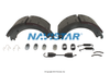 PKSMA2124707QP BRAKE,KIT BRAKE SHOES W/LINING