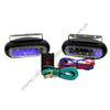 PMG V582 2 HALOGEN FOG/DOCKING LIGHT SLIM OVAL BLAC