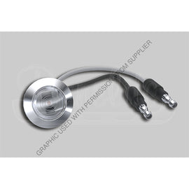 PNL 00212909 LITE 3/4" RD AMBER CLEAR LED W/BEZEL SL