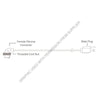PSM 3600085 HEATER CORD-HIGH TEMP 120V 72"