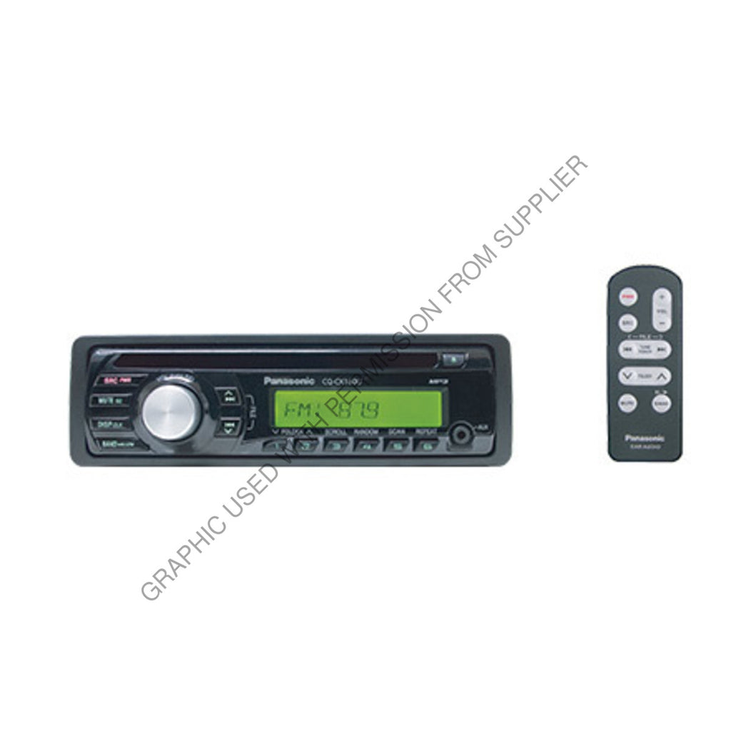 PSO CQCX160U11C RADIO CD/MP3/WMA PLAYER W/FRONT AUX PANA