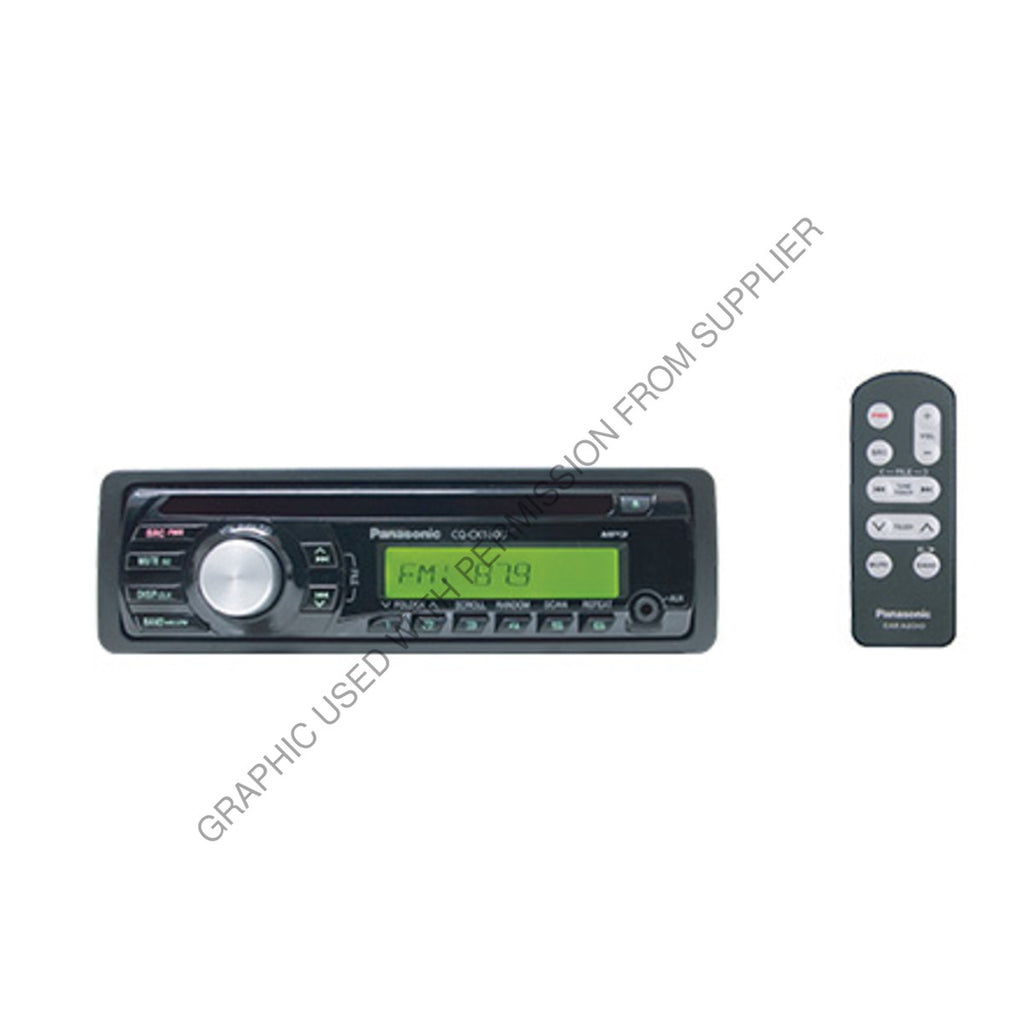 PSO CQCX160U RADIO CD/MP3/WMA PLAYER W/FRONT AUX PANA