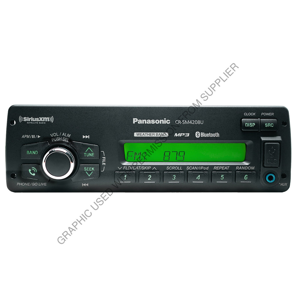 PSO CRSM4208U RADIO PANA AM/FM/WB CD W/SIRIUSXM TUNER