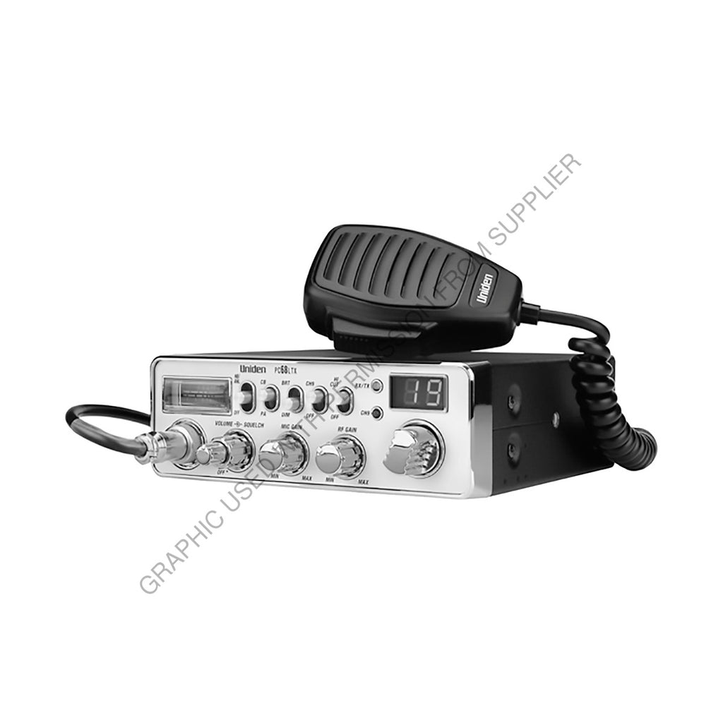 PSO PC68LTX RADIO-40 CHANNEL CB W/PUBLIC ACCESS