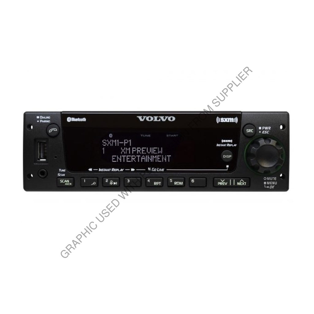 PSO PP107230 RADIO-APTIV,AM/FM,WB,USB,AUX,XM,BT,VOLVO