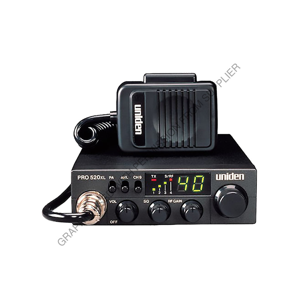 PSO PRO520XL CB RADIO - UNIDEN 40 CH