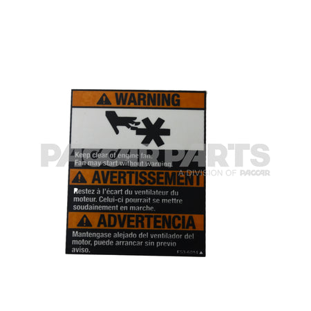 R0703001 LabelFan Shroud 1 Pk Of 100 Labels