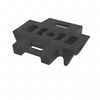 R16-20751-000 SEAT-AXLE/SPRING,A/L,RST,1.0D,120