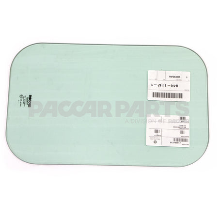 R44-1112-1 GlassRear Side Window Grn Tint