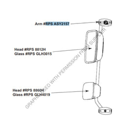 RPS ASY2157 ARM ASSEMBLY