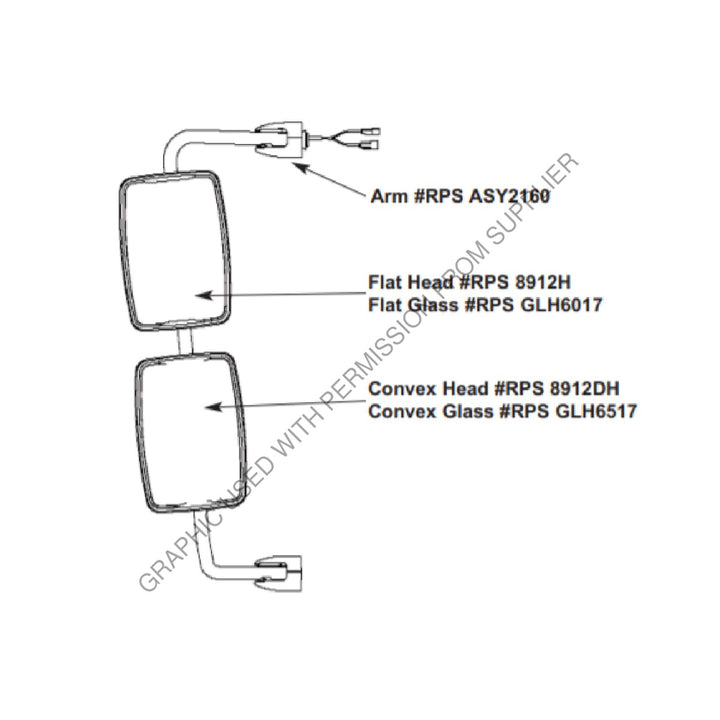 RPS ASY2160 ARM ASM FOR C2 SYSTEM ONLY,OPEN HTD,