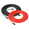 RS-30102 10 Gauge Solar Panel Extension Cable with Male and Female Solar Connector Ends (30 Feet Red & Black (Set))