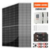 RS-CBK2500240 2500W 48VDC-240VAC Solar Kit