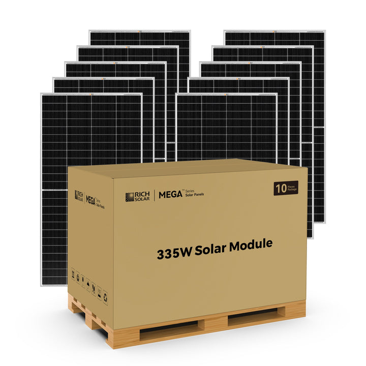 RS-M335-10 MEGA 335 - 10 (335 watt solar panels) (10 Panels)