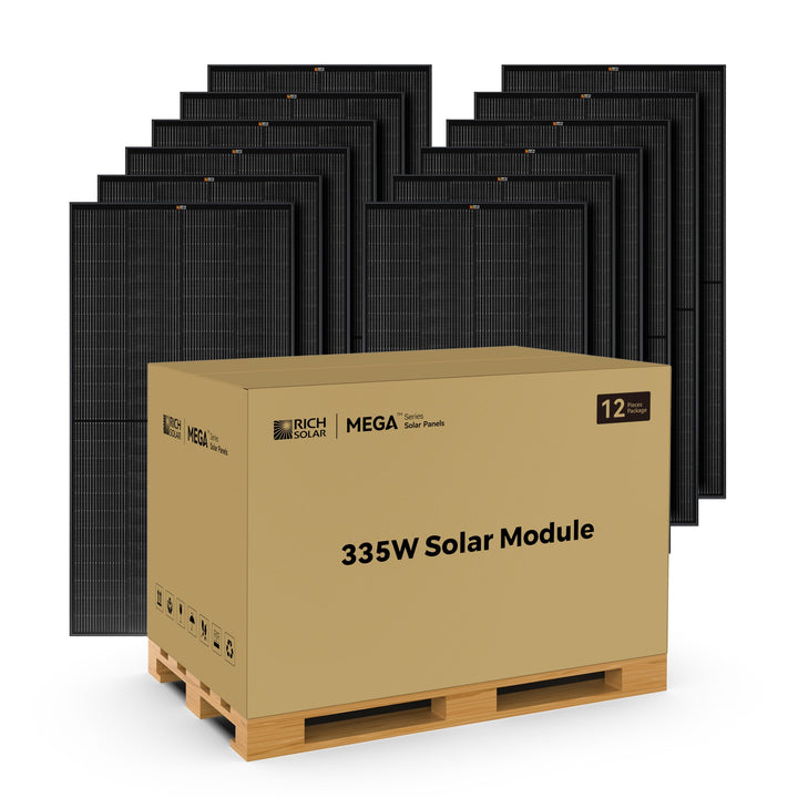 RS-M335-8 MEGA 335 - 8 (335 watt solar panels) (8 Panels)