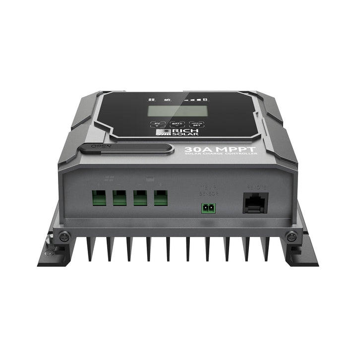 RS-MPPT30FM BRAVO FLUSH 30 | 30 Amp Flush Mount MPPT Solar Charge Controller