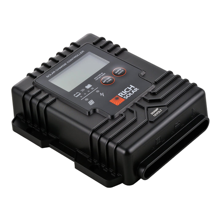 RS-PWM20WP BRAVO Waterproof 20 | 20 Amp Waterproof PWM Solar Charge Controller